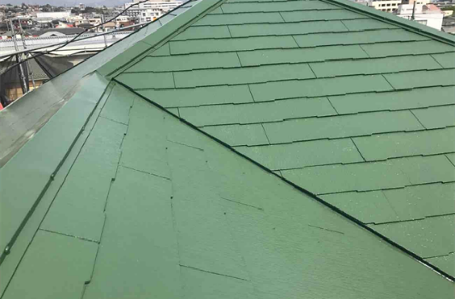 欧風の素敵なお家に変身 緑色の屋根でさらにお家をお洒落にする方法 ユーコーコミュニティー 神奈川 東京の外壁塗装と屋根リフォーム